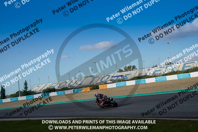 25 to 27th november 2017;Jerez;event digital images;motorbikes;no limits;peter wileman photography;trackday;trackday digital images